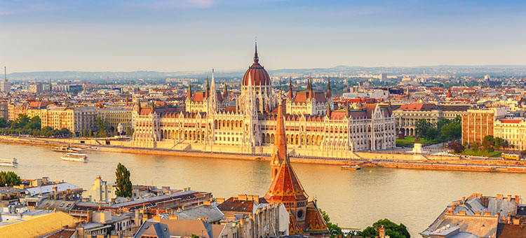 Budapesta - Cladirea parlamentului